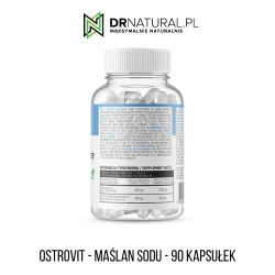 OstroVit - Sodium Butyrate - 90 kapsułek